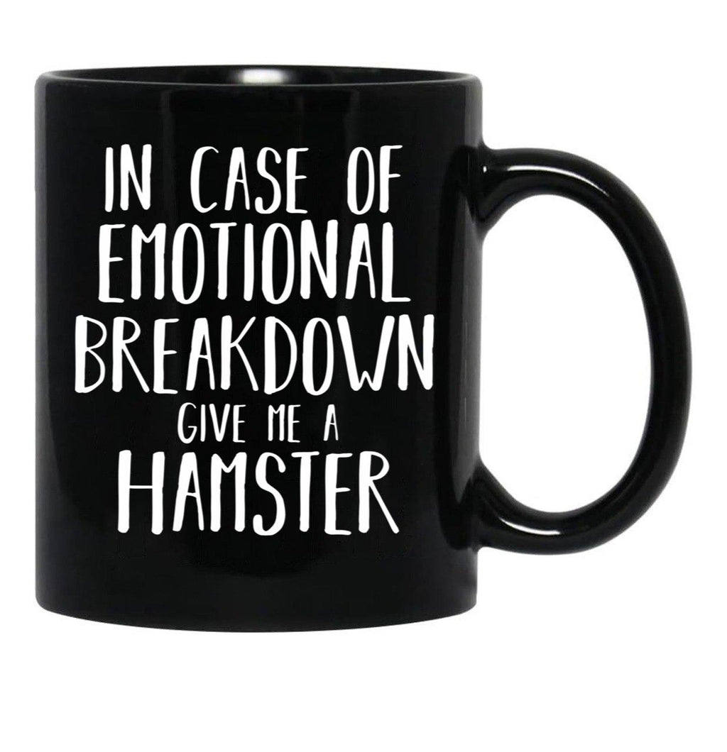 Funny Hamster Lover Shirt Gift For Men Women Kids Black Coffee Mug, Gift Coffee Mug - Black