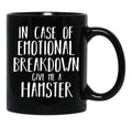 Funny Hamster Lover Shirt Gift For Men Women Kids Black Coffee Mug, Gift Coffee Mug - Black