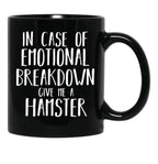Funny Hamster Lover Shirt Gift For Men Women Kids Black Coffee Mug, Gift Coffee Mug - Black