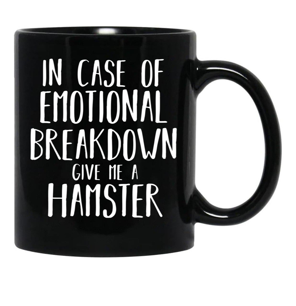 Funny Hamster Lover Shirt Gift For Men Women Kids Black Coffee Mug, Gift Coffee Mug - Black