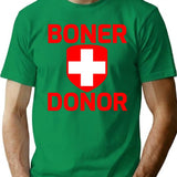 Funny Hubie Halloween Mom Boner Doner Premium Heavyweight Cotton T-Shirt - Green