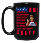 Funny Joe Dirt Merica Fourth Of July Gift Men Women Black Coffee Mug