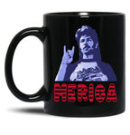 Funny Joe Dirt Merica Gift 4Th Of July Men Black Coffee Mug