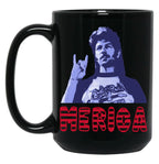 Funny Joe Dirt Merica Gift 4Th Of July Men Black Coffee Mug