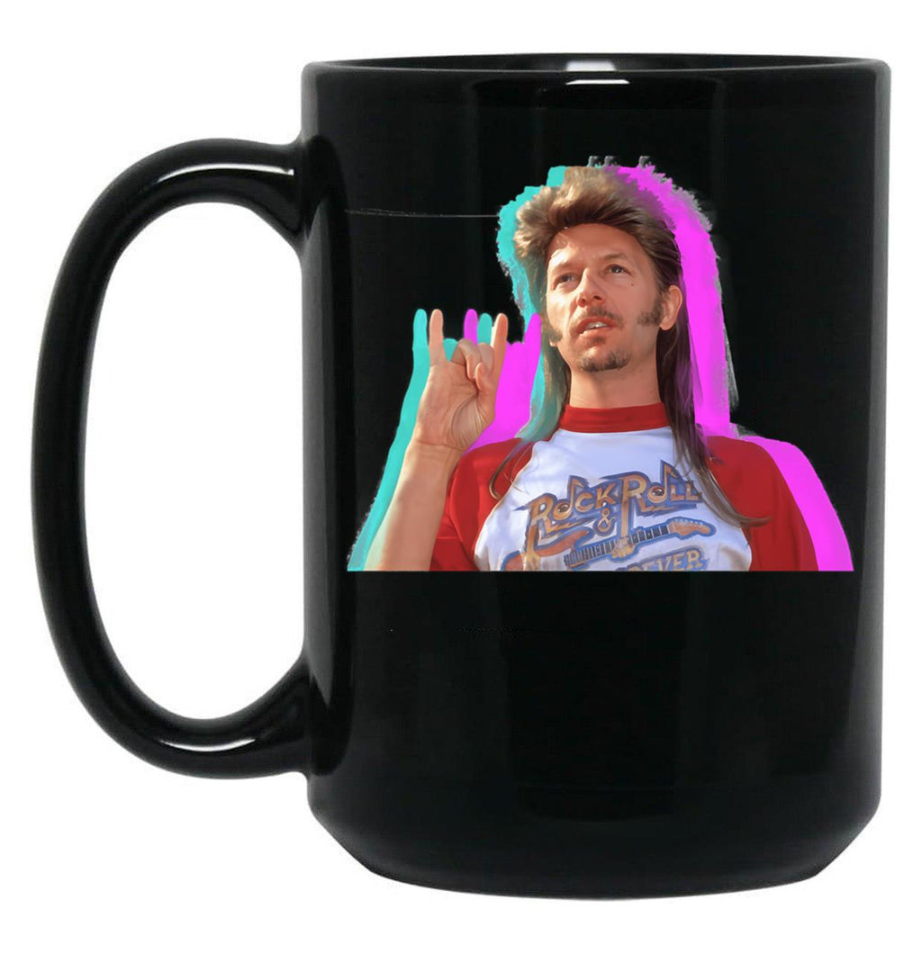 Funny Joe Dirt Merica July 4Th Women Patriotic Summer Party Black Coffee Mug