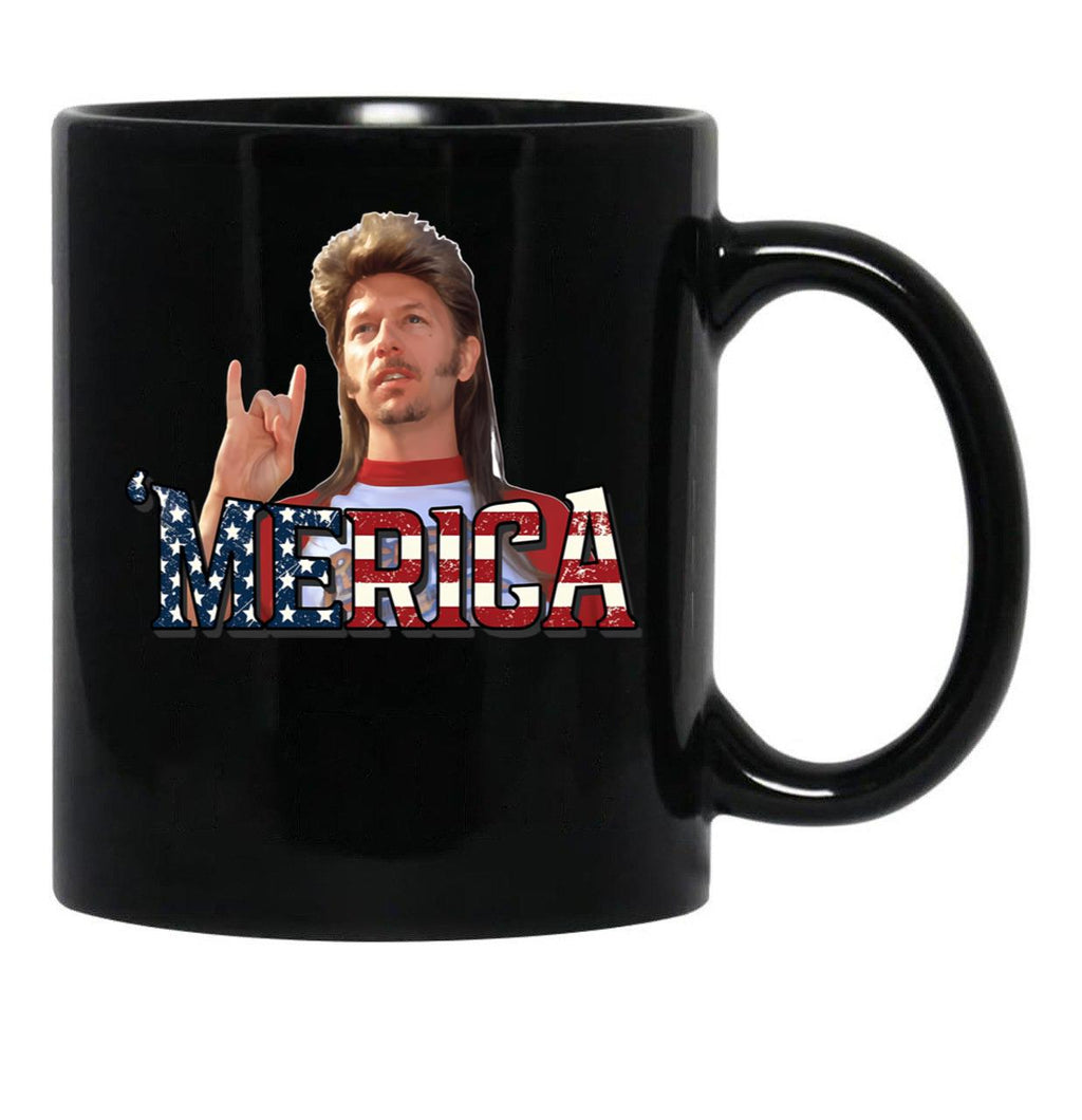 Funny Joe Dirt Sassy 4Th Of July Gifts Black Coffee Mug - Black