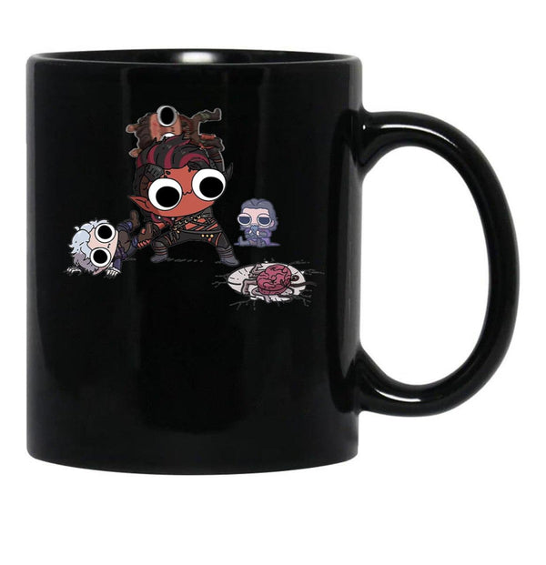 Funny Karlach Black Coffee Mug, Gift Coffee Mug - Black