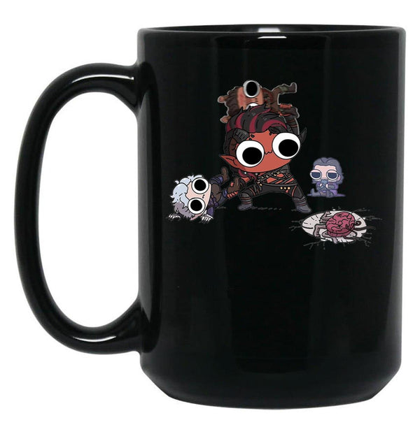 Funny Karlach Black Coffee Mug, Gift Coffee Mug - Black