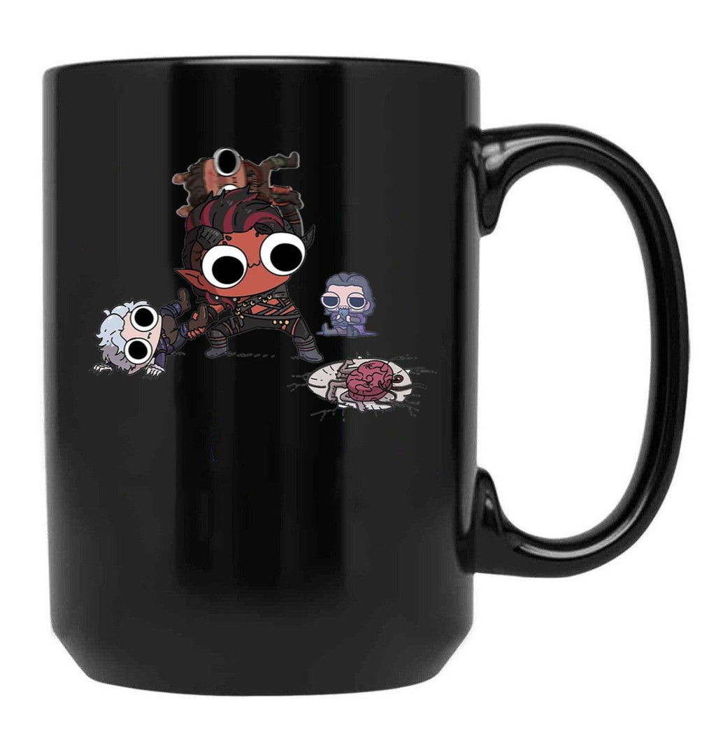 Funny Karlach Black Coffee Mug, Gift Coffee Mug