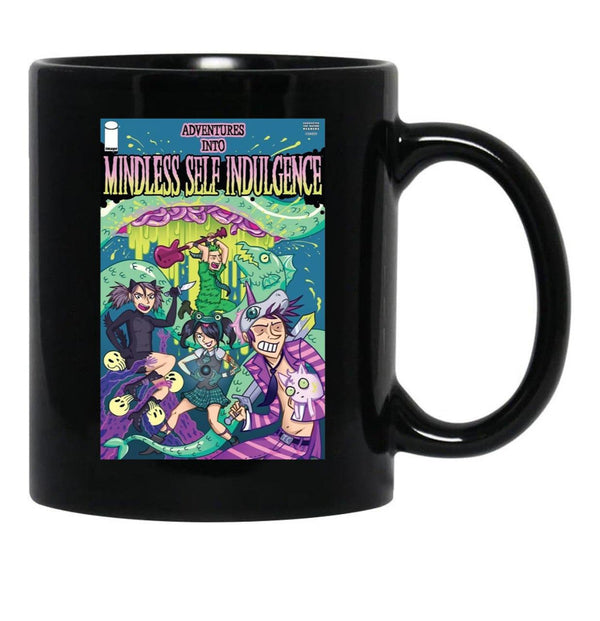 Funny Men Msi Comic Classic Fan Black Coffee Mug, Gift Coffee Mug - Black