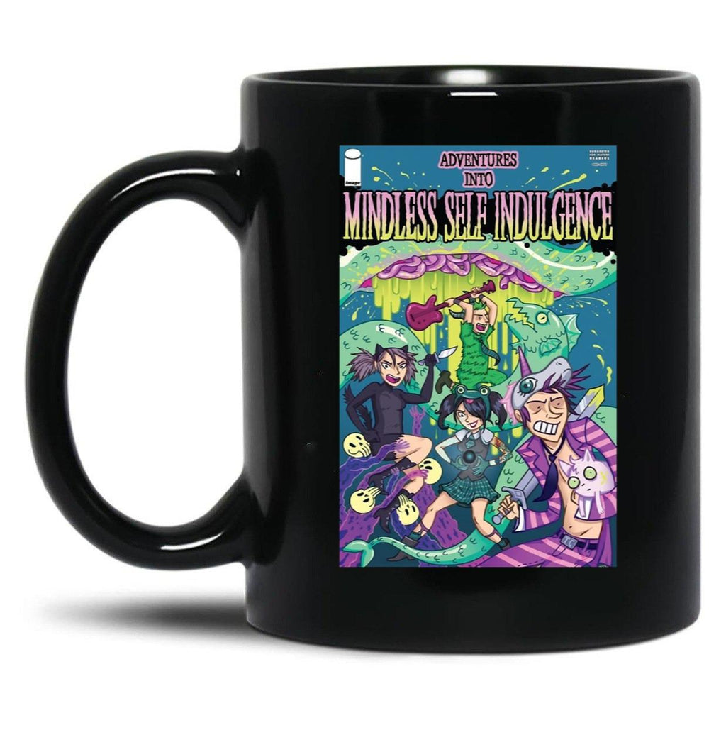Funny Men Msi Comic Classic Fan Black Coffee Mug, Gift Coffee Mug