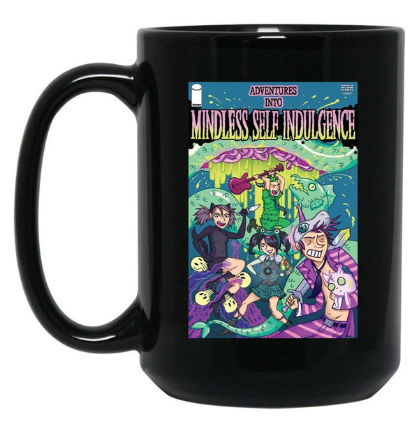 Funny Men Msi Comic Classic Fan Black Coffee Mug, Gift Coffee Mug - Black