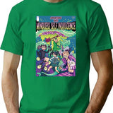 Funny Men Msi Comic Classic Fan Premium Heavyweight Cotton T-Shirt - Green