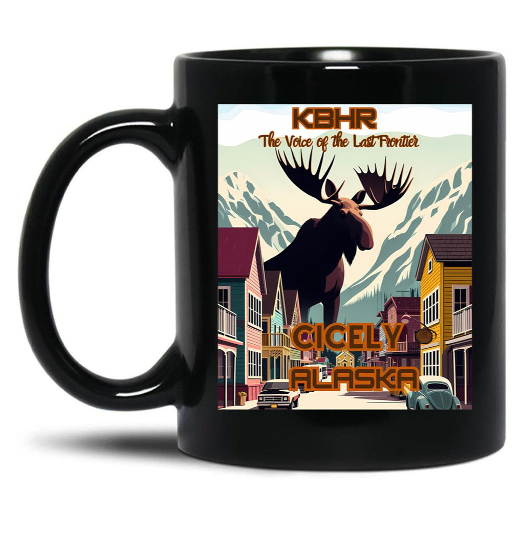 Funny Northern Exposure Cicely Alaska Classic Black Coffee Mug, Gift Coffee Mug