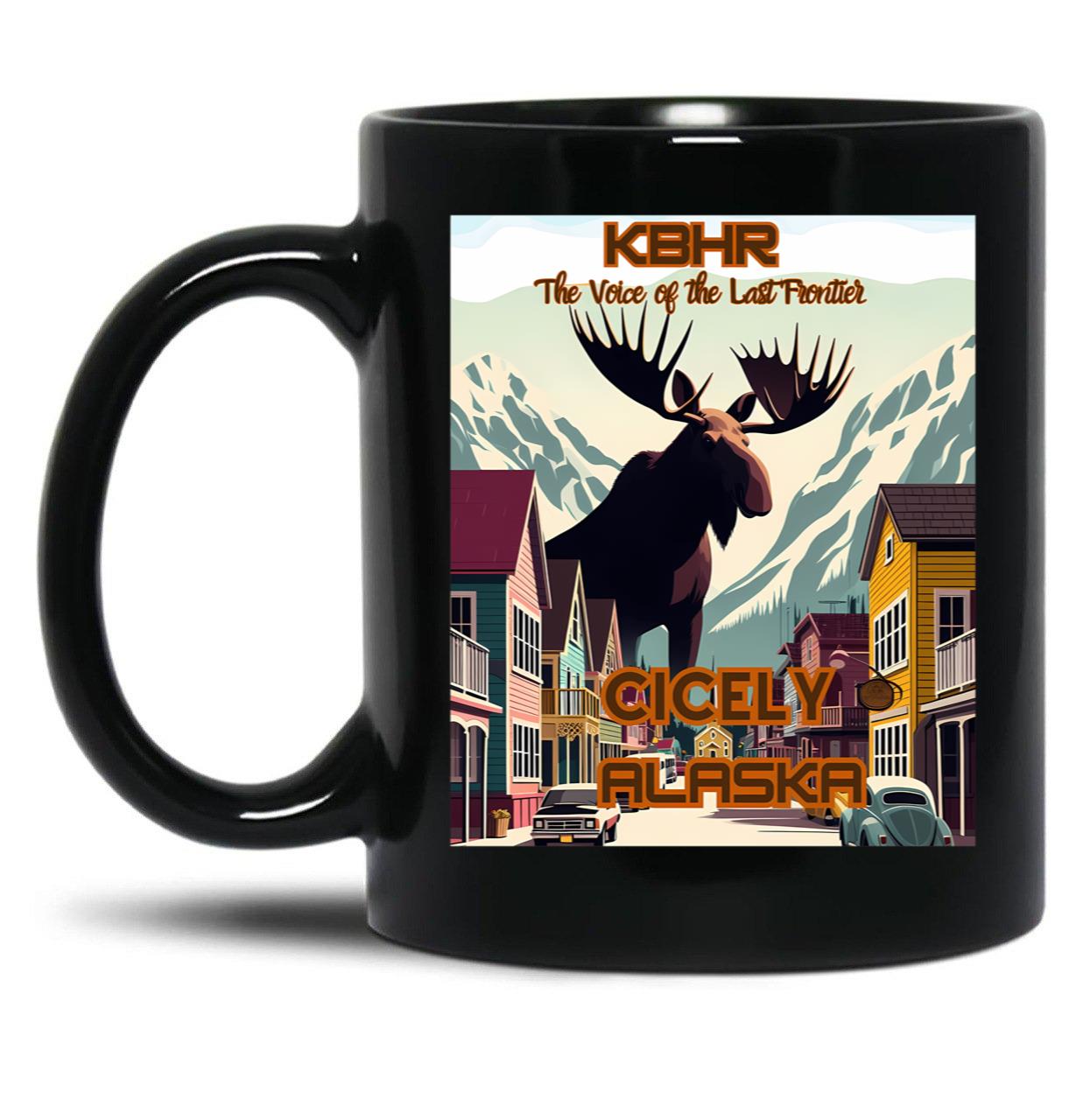Funny Northern Exposure Cicely Alaska Classic Black Coffee Mug, Gift Coffee Mug