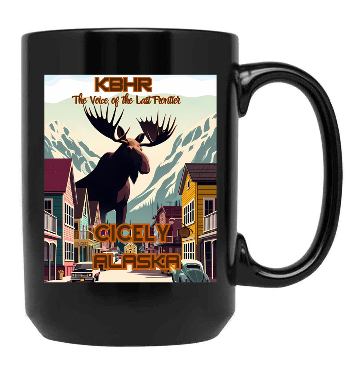Funny Northern Exposure Cicely Alaska Classic Black Coffee Mug, Gift Coffee Mug
