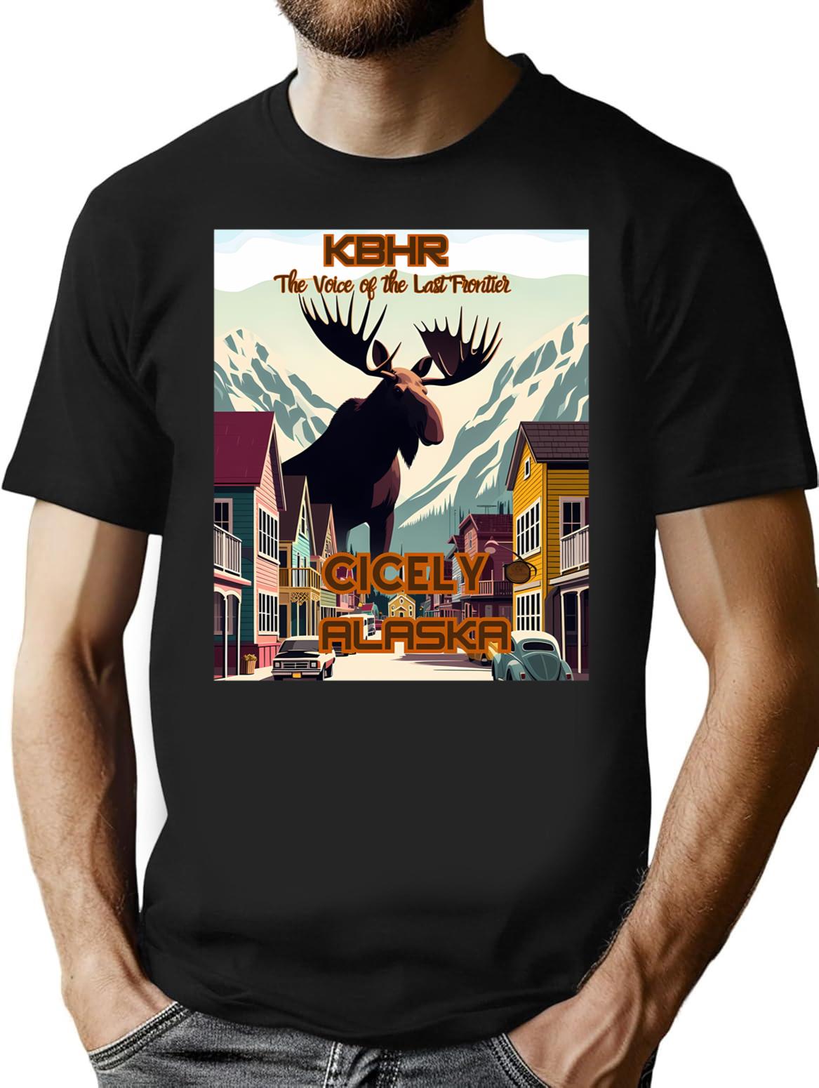 Funny Northern Exposure Cicely Alaska Classic Premium Heavyweight Cotton T-Shirt - Black