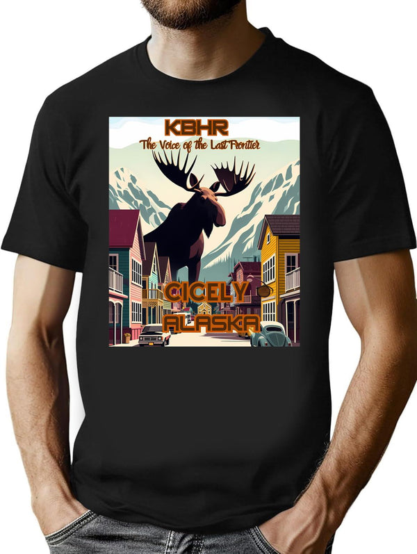 Funny Northern Exposure Cicely Alaska Classic Premium Heavyweight Cotton T-Shirt - Black
