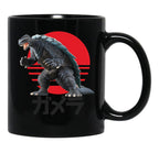 Gamera Attack Black Coffee Mug, Gift Coffee Mug - Black