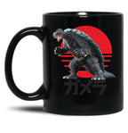 Gamera Attack Black Coffee Mug, Gift Coffee Mug