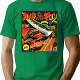 Gamera In Japanese T-Shirt for Men & Women, T-Shirts Graphic Tee - Green
