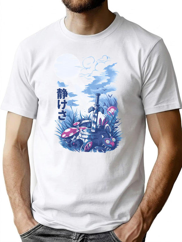 Games On The Woods T-Shirt for Men & Women, T-Shirts Graphic Tee - White