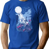 Games On The Woods T-Shirt for Men & Women, T-Shirts Graphic Tee - Blue