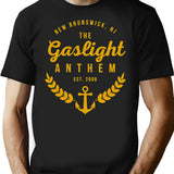 Gaslight Anthem Est. 2006 T-Shirt for Men & Women, T-Shirts Graphic Tee - Black