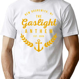 Gaslight Anthem Est. 2006 T-Shirt for Men & Women, T-Shirts Graphic Tee - White