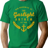 Gaslight Anthem Est. 2006 T-Shirt for Men & Women, T-Shirts Graphic Tee - Green