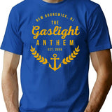 Gaslight Anthem Est. 2006 T-Shirt for Men & Women, T-Shirts Graphic Tee - Blue