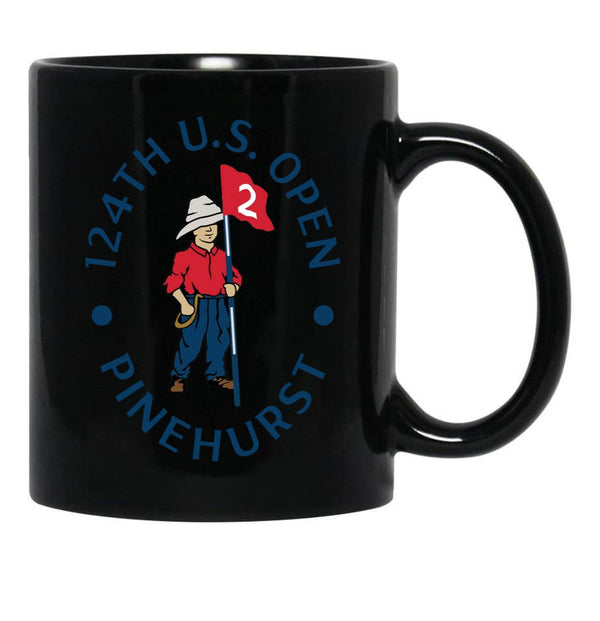 Generic 124th Us Open Pinehurst Resort Black Coffee Mug, Gift Coffee Mug - Black