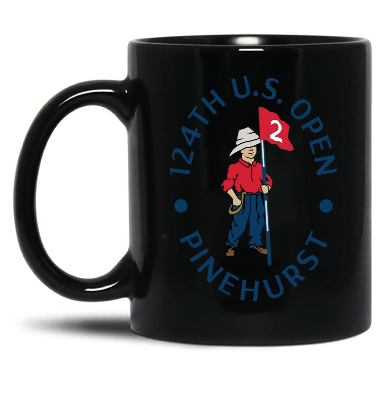 Generic 124th Us Open Pinehurst Resort Black Coffee Mug, Gift Coffee Mug
