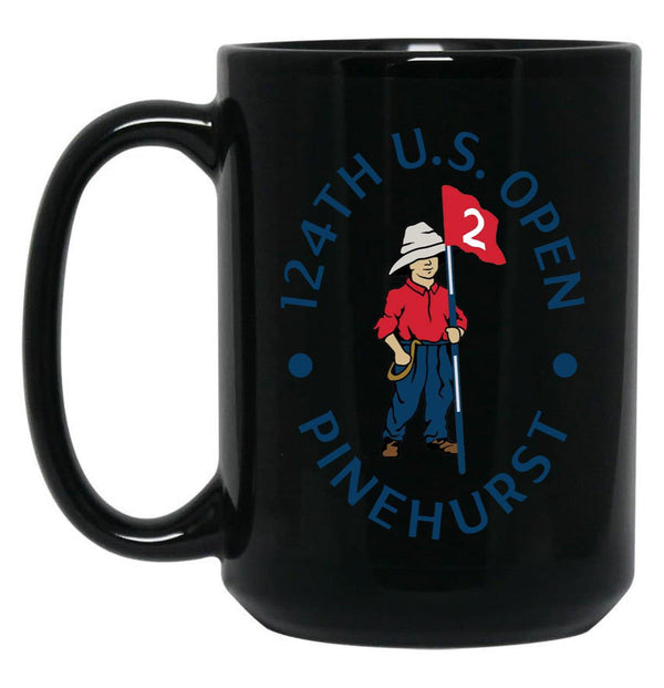 Generic 124th Us Open Pinehurst Resort Black Coffee Mug, Gift Coffee Mug - Black