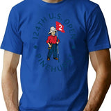 Generic 124th Us Open Pinehurst Resort Premium Heavyweight Cotton T-Shirt - Blue