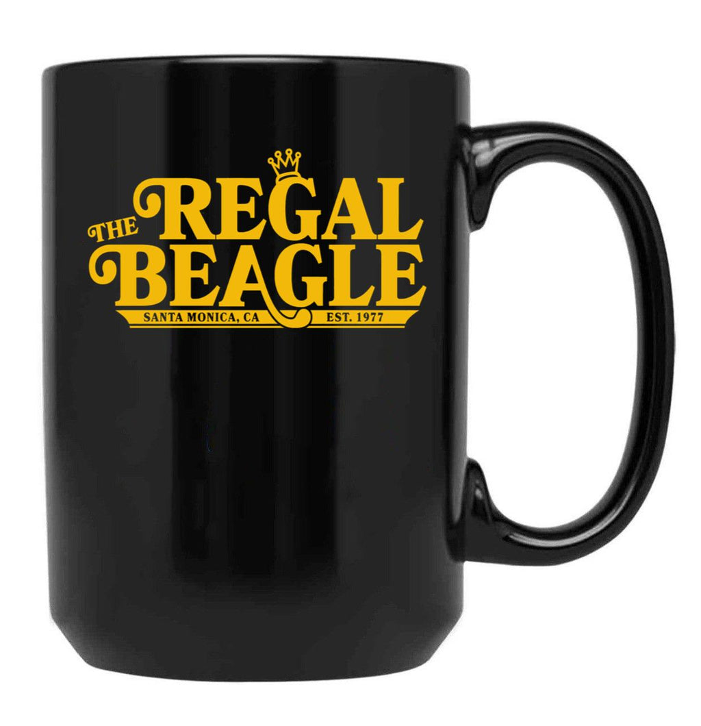 Generic The Regal Beagle Santa Monica Ca Est 1977 Logo Black Coffee Mug, Gift Coffee Mug