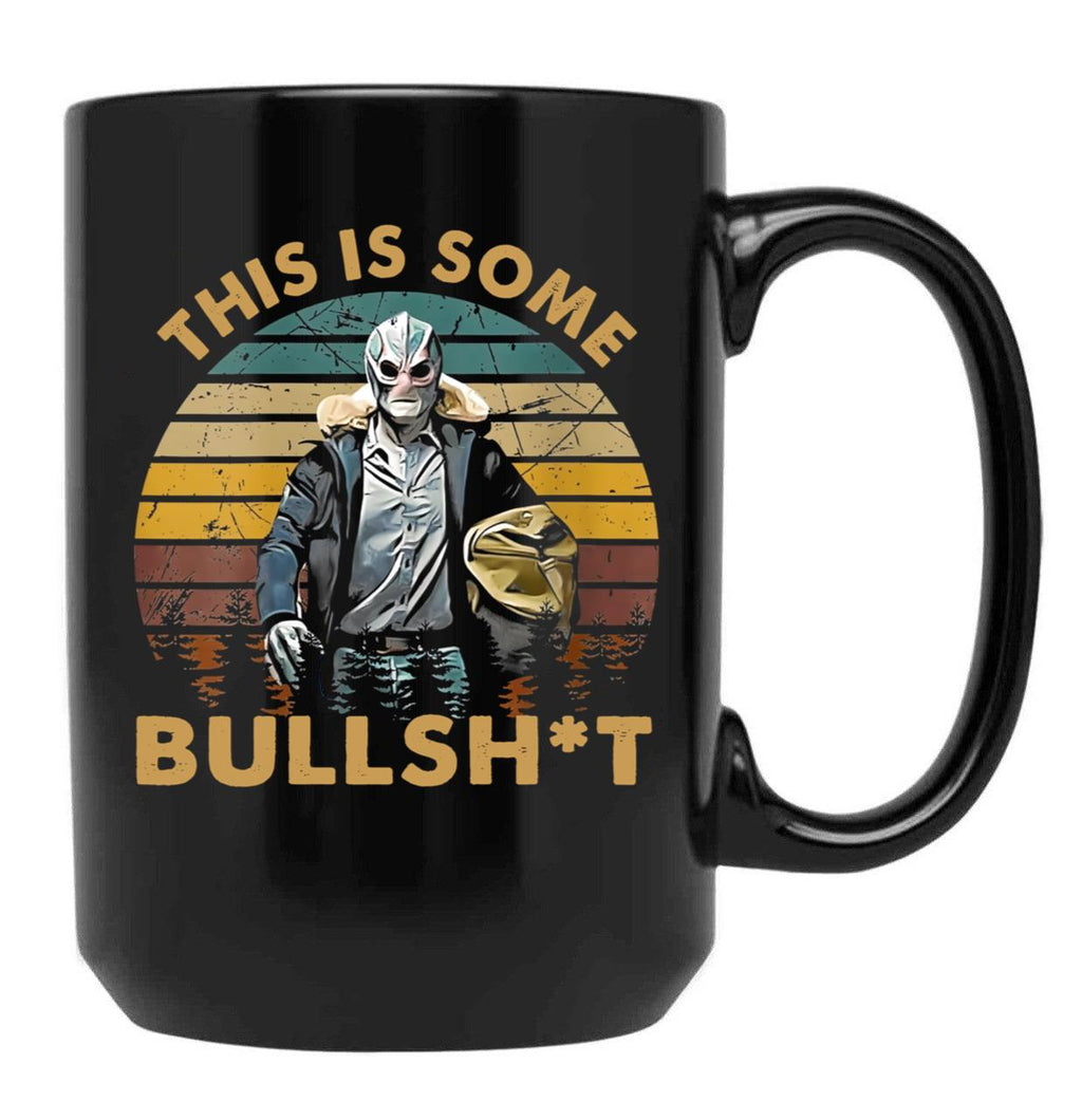 Generic Vintage Design This Is Some Bullshit Black Coffee Mug, Gift Coffee Mug