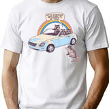Get In Scavenger T-Shirt for Men & Women, T-Shirts Graphic Tee - White