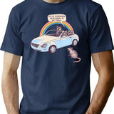 Get In Scavenger T-Shirt for Men & Women, T-Shirts Graphic Tee - Navy