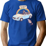 Get In Scavenger T-Shirt for Men & Women, T-Shirts Graphic Tee - Blue