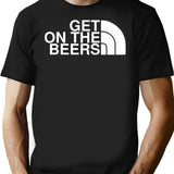Get On The Beers Essential T-Shirt for Men & Women, T-Shirts Graphic Tee - Black