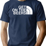 Get On The Beers Essential T-Shirt for Men & Women, T-Shirts Graphic Tee - Navy