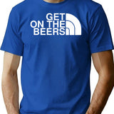Get On The Beers Essential T-Shirt for Men & Women, T-Shirts Graphic Tee - Blue