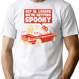 Getting Spooky T-Shirt for Men & Women, T-Shirts Graphic Tee - White