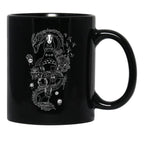 Ghibli Studios Family Black Coffee Mug, Gift Coffee Mug - Black