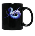 Ghost Leviathan Black Coffee Mug, Gift Coffee Mug - Black
