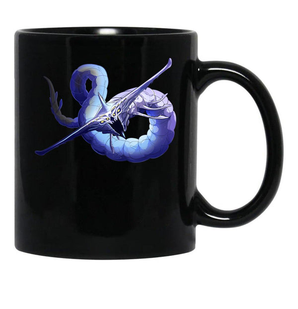 Ghost Leviathan Black Coffee Mug, Gift Coffee Mug - Black