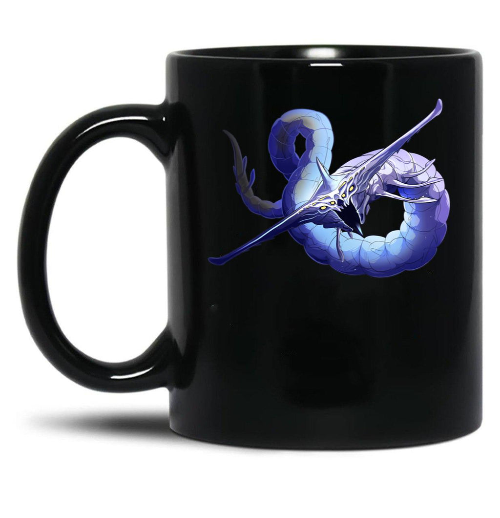 Ghost Leviathan Black Coffee Mug, Gift Coffee Mug