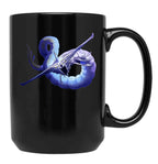 Ghost Leviathan Black Coffee Mug, Gift Coffee Mug