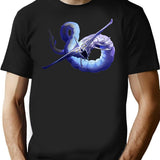 Ghost Leviathan Premium Heavyweight Cotton T-Shirt - Black